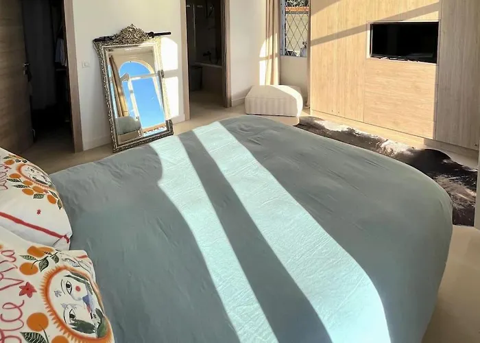 فيلة Maison Vue Panoramique Et Jacuzzi تيول سور مير